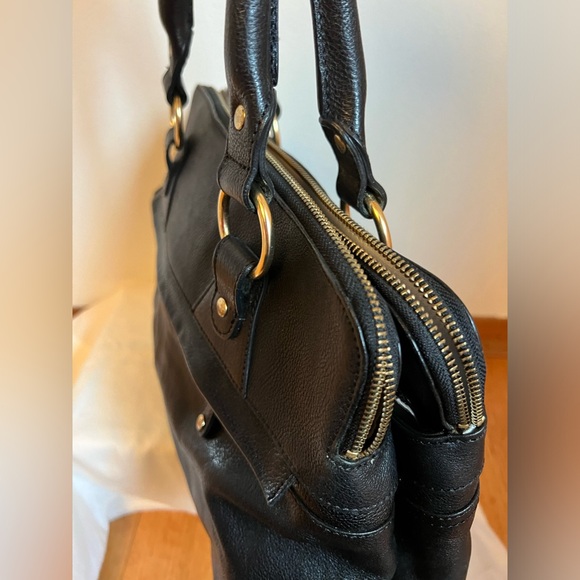 Modalu Pippa Satchel - Black Leather - Picture 7 of 9